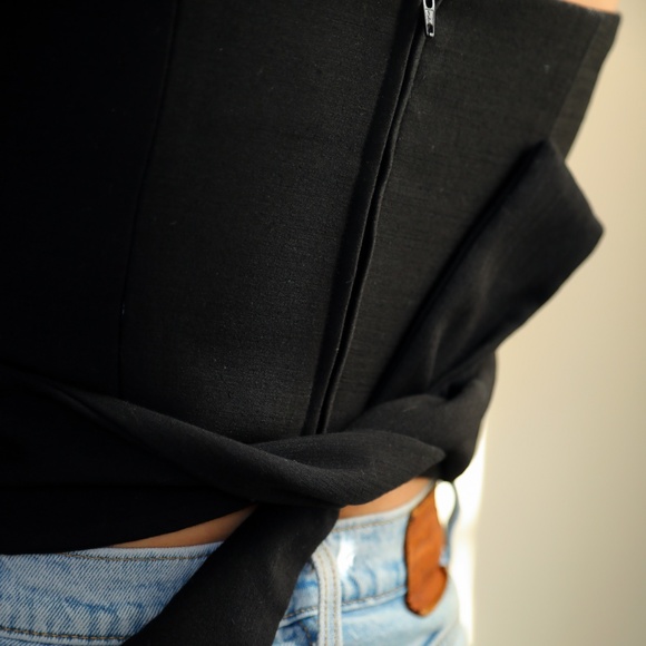 C/MEO Collective Black Crop Top - Picture 8 of 13